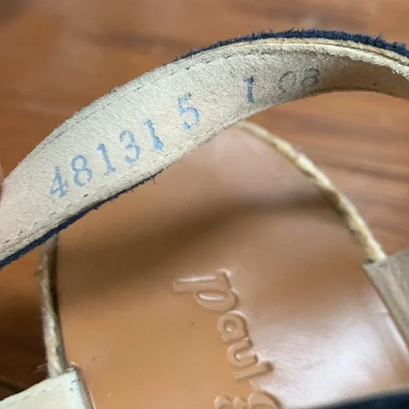 Paul Green Harper Black Suede Platform Sandals Women’s Jute Wrap Heels Size 7.5 - Picture 13 of 14